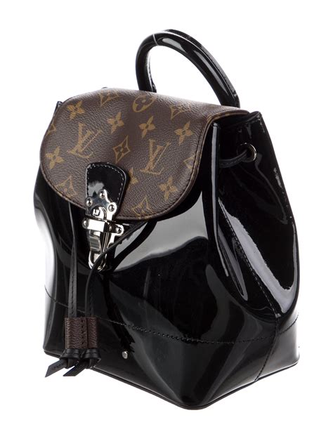 louis vuitton top handle monogram vernis|louis vuitton vernis backpack.